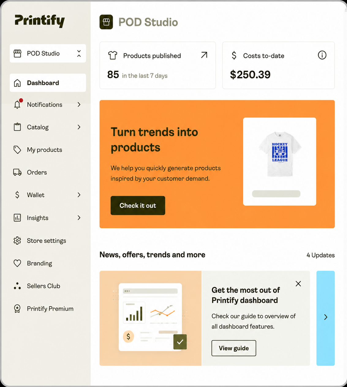 Dashboard Integration